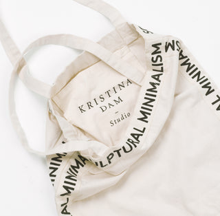 Sculptural Minimalism Leinentasche